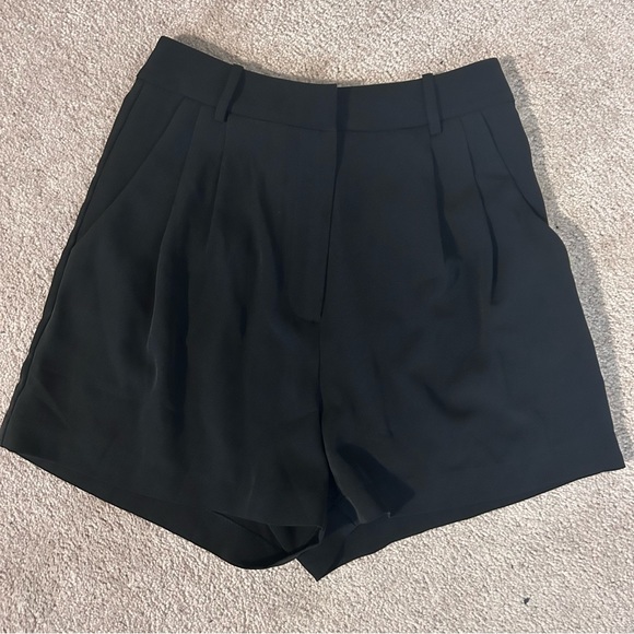 BNWOT BLACK high waist shorts - same as Aritzia effortless - Picture 3 of 5